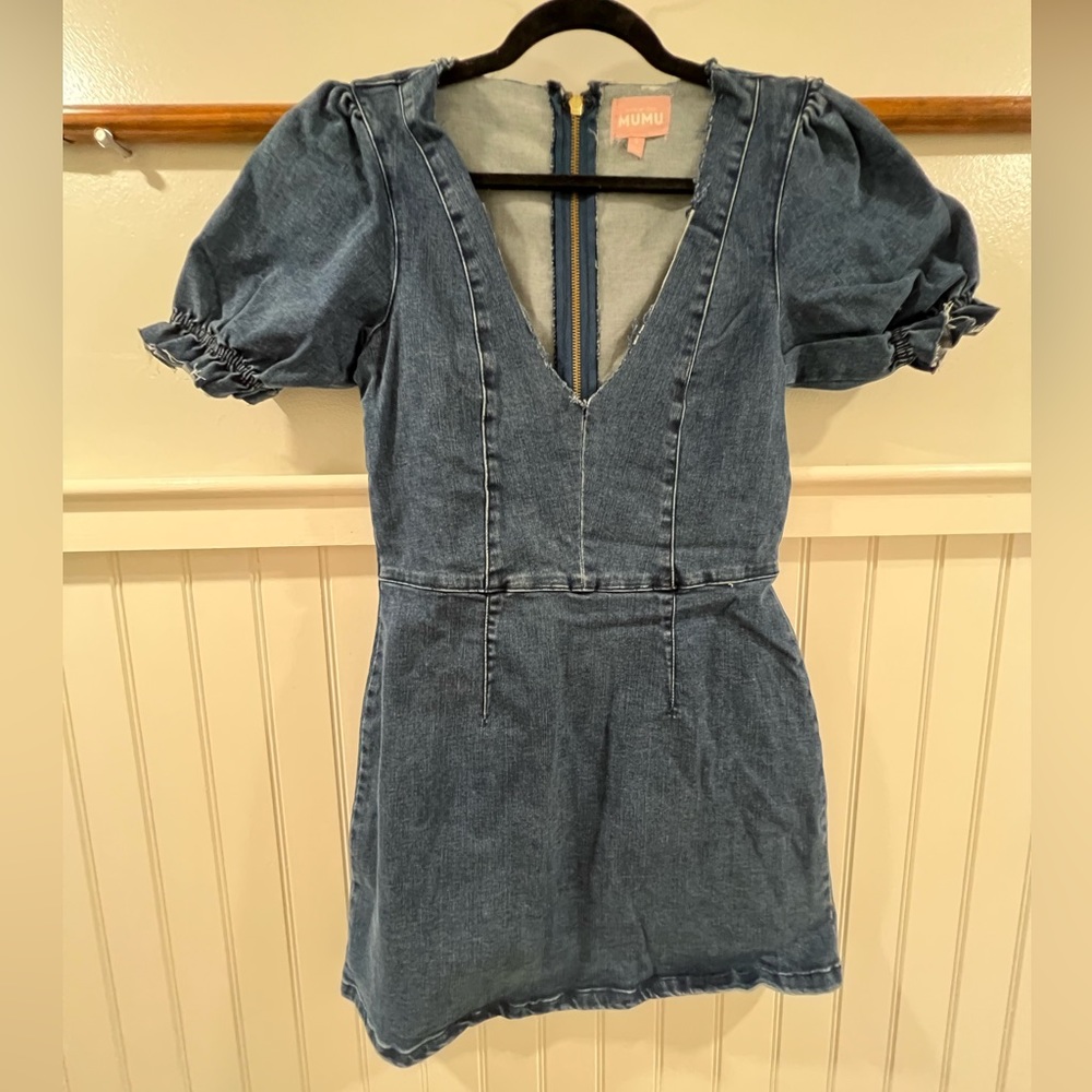 Show Me Your Mumu denim dress
